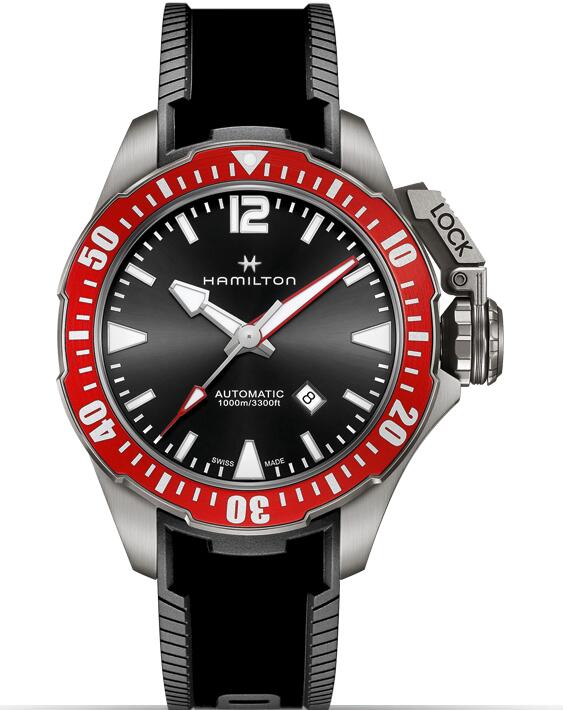 Hamilton Khaki Navy Frogman H77805335 watch bands